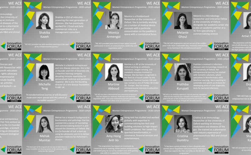 Launching WE ACE 2021: Apply now to be part of the new cohort
